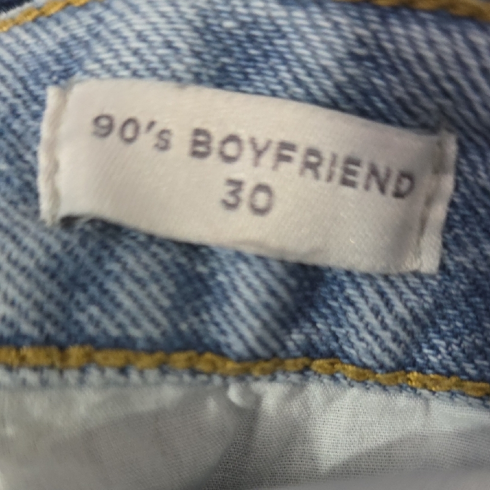 PacSun Light Blue Distressed Straight Leg Jeans - Picture 3 of 8